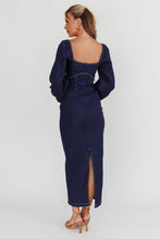 Load image into Gallery viewer, Denim Dreams Midi Dress