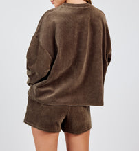 Load image into Gallery viewer, Come Over Brushed Crewneck Top
