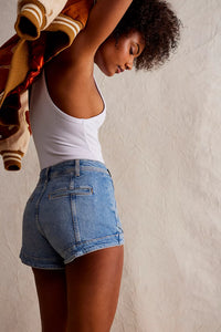 Crvy Mona High Rise Short Power Trip