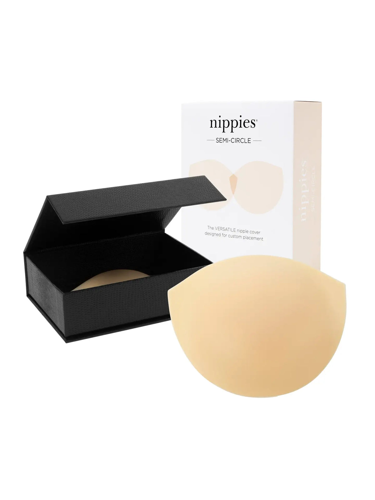Semi Circle Nipple Covers Cream