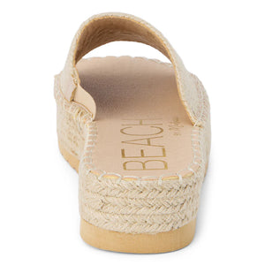 Del Mar Platform Sandal Natural Raffia