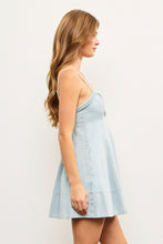 Load image into Gallery viewer, Piece Of My Heart Denim Dress