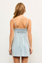 Load image into Gallery viewer, Piece Of My Heart Denim Dress