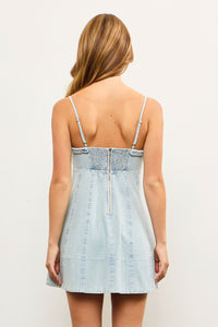 Piece Of My Heart Denim Dress