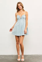 Load image into Gallery viewer, Piece Of My Heart Denim Dress