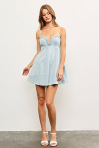 Piece Of My Heart Denim Dress