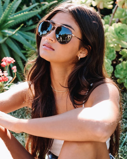 Tatum Sunnies Tort/Green