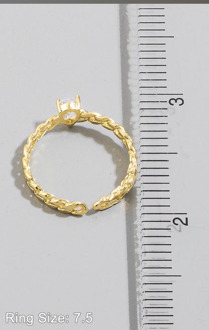 Too Much Space Curb Chain Ring