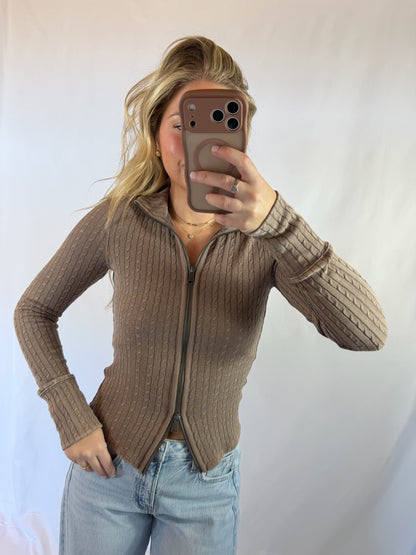 Brunch Girl Zip-Up