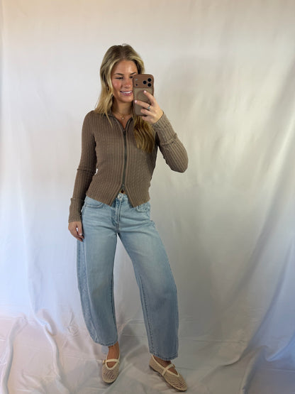 Brunch Girl Zip-Up