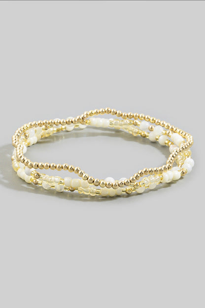 Stand By Me Beaded Bracelet Set