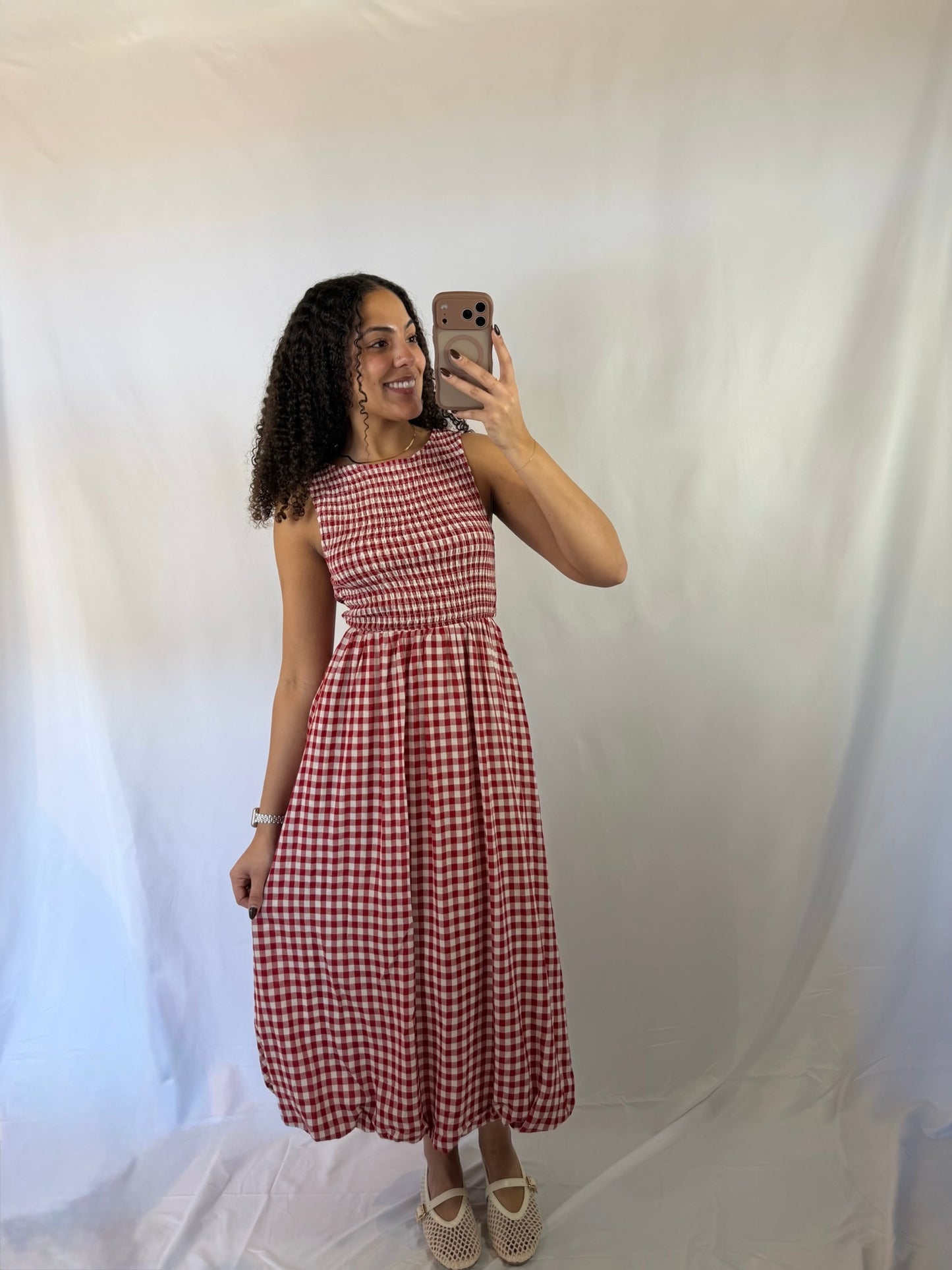 Apple Butter Midi Dress