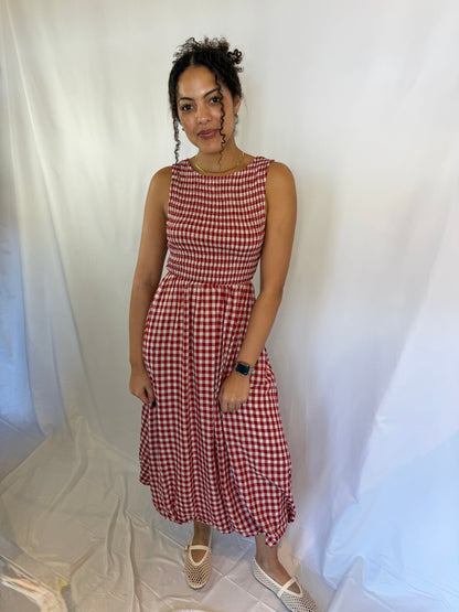 Apple Butter Midi Dress