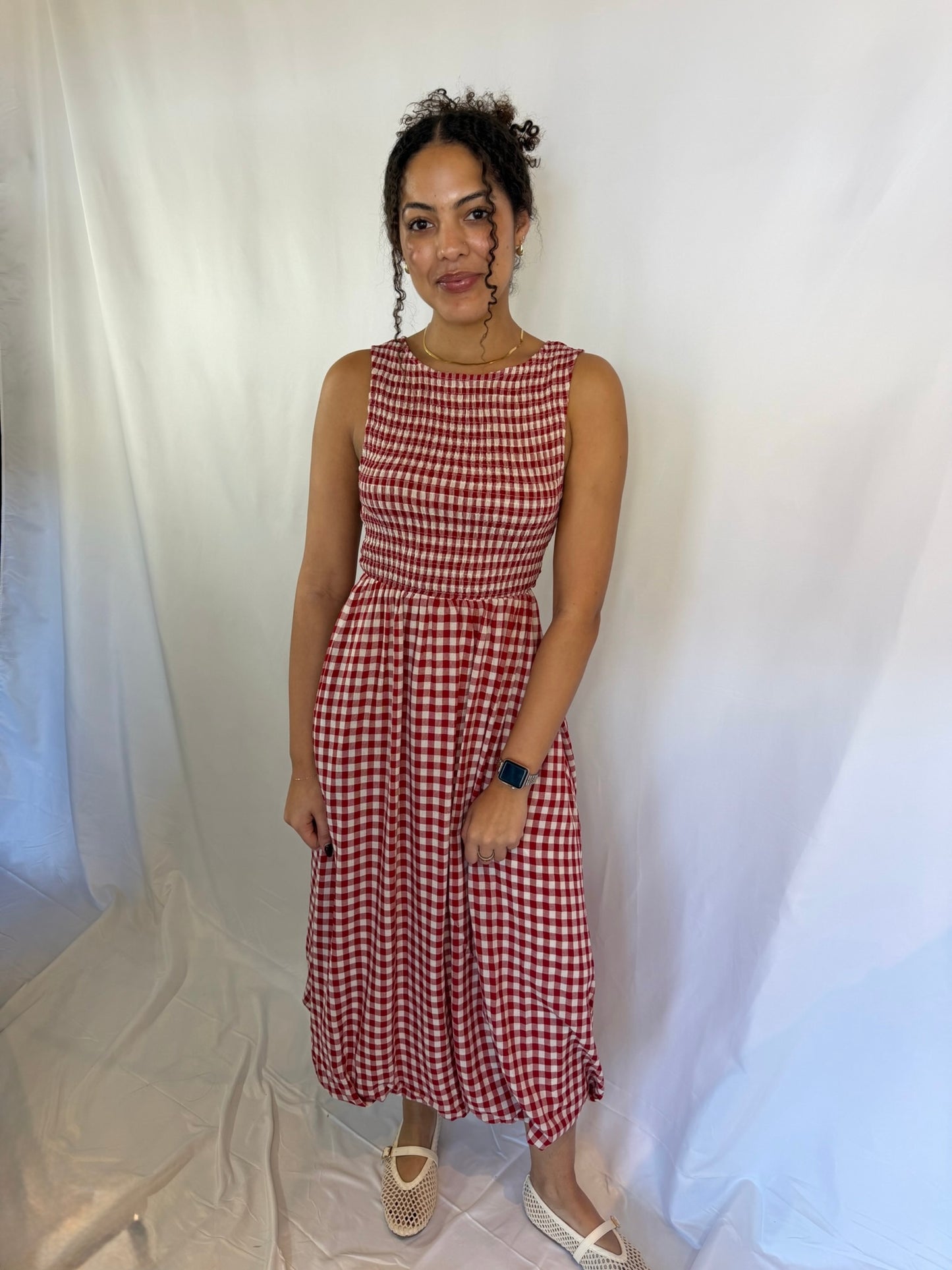 Apple Butter Midi Dress