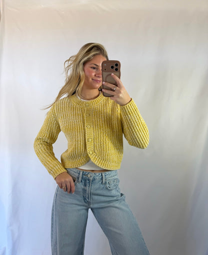 Sunroof Tulip Hem Cardi