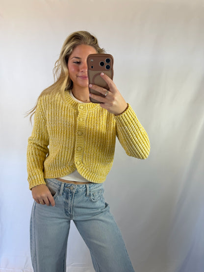 Sunroof Tulip Hem Cardi