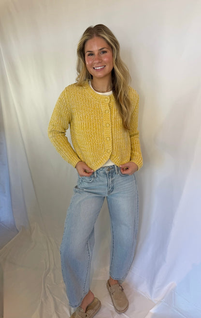 Sunroof Tulip Hem Cardi