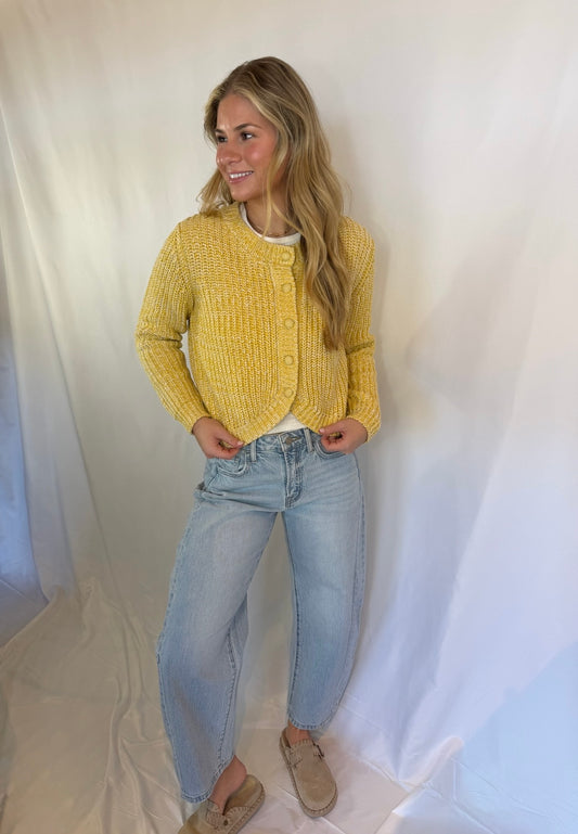 Sunroof Tulip Hem Cardi