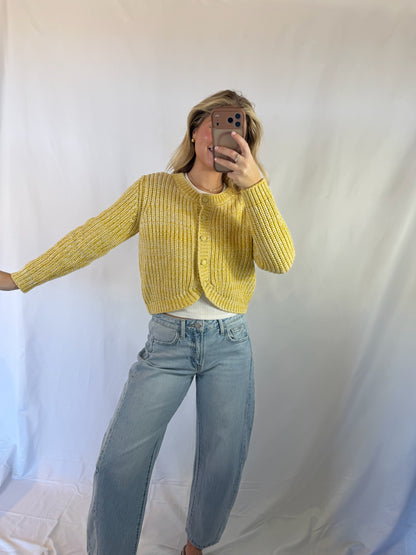 Sunroof Tulip Hem Cardi
