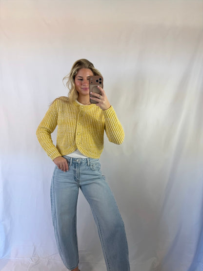 Sunroof Tulip Hem Cardi