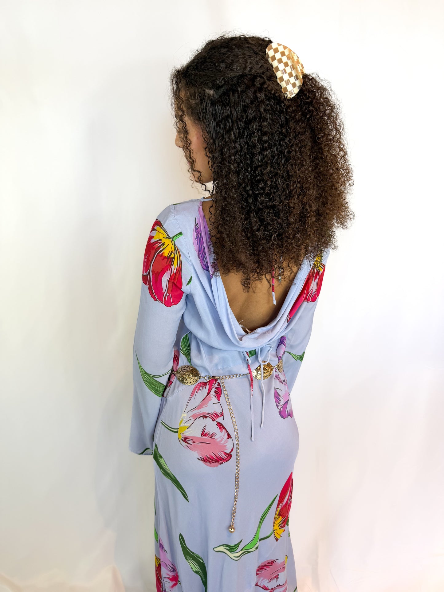 Zadie Diagonal Seam Midi