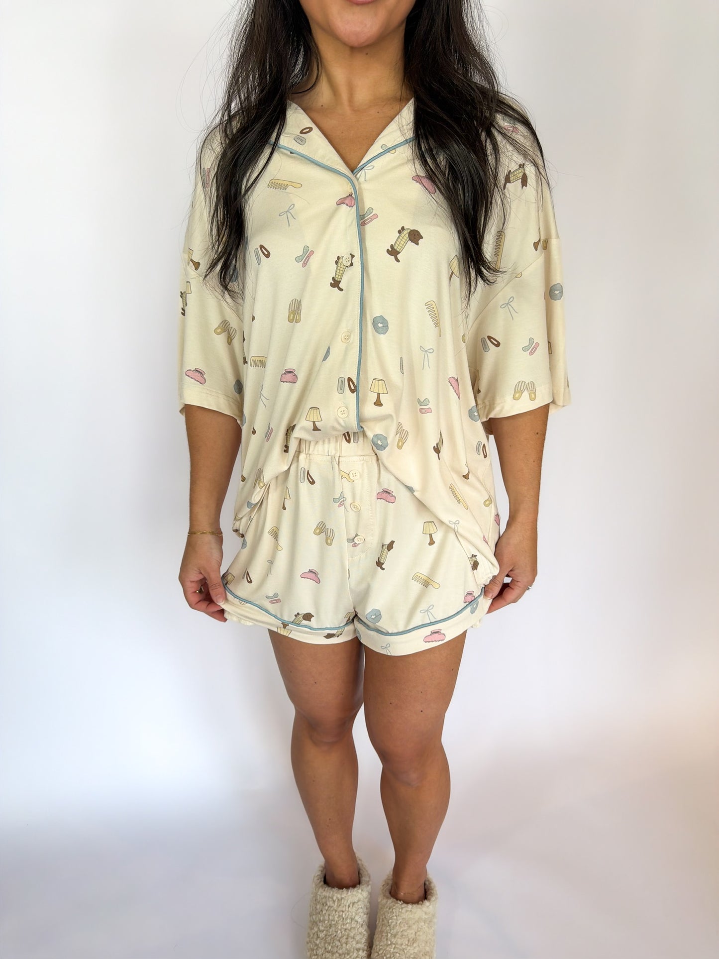 Do Not Disturb PJ Shorts