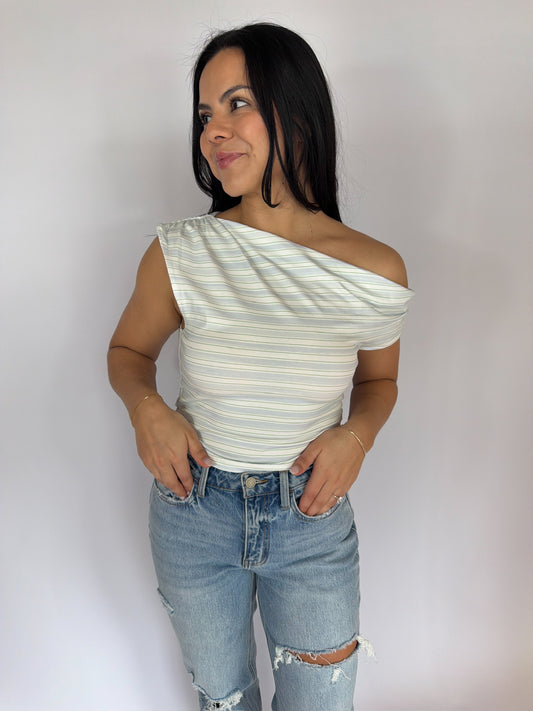 Juno Striped Top
