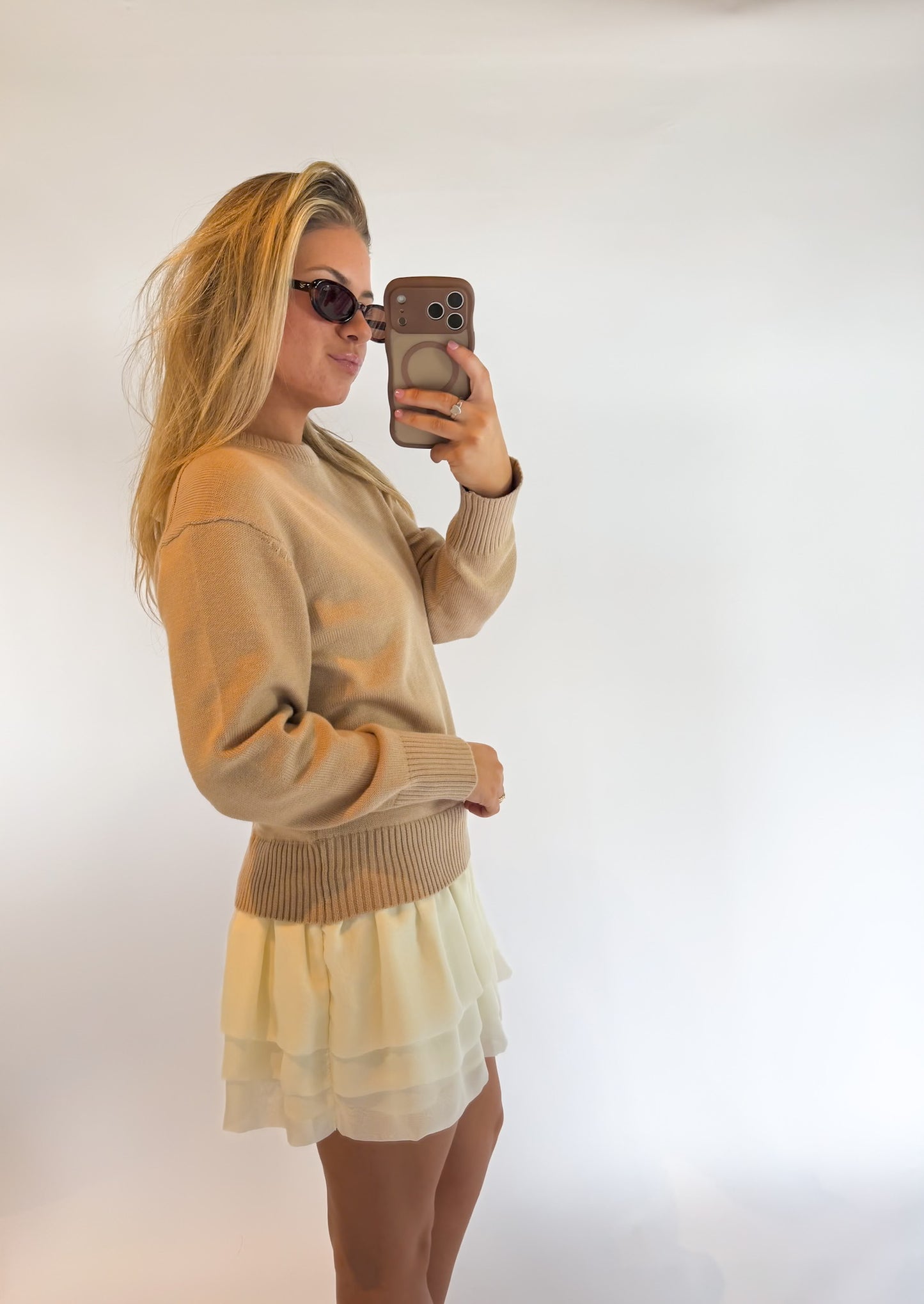 Kalyn Mixed Media Dress