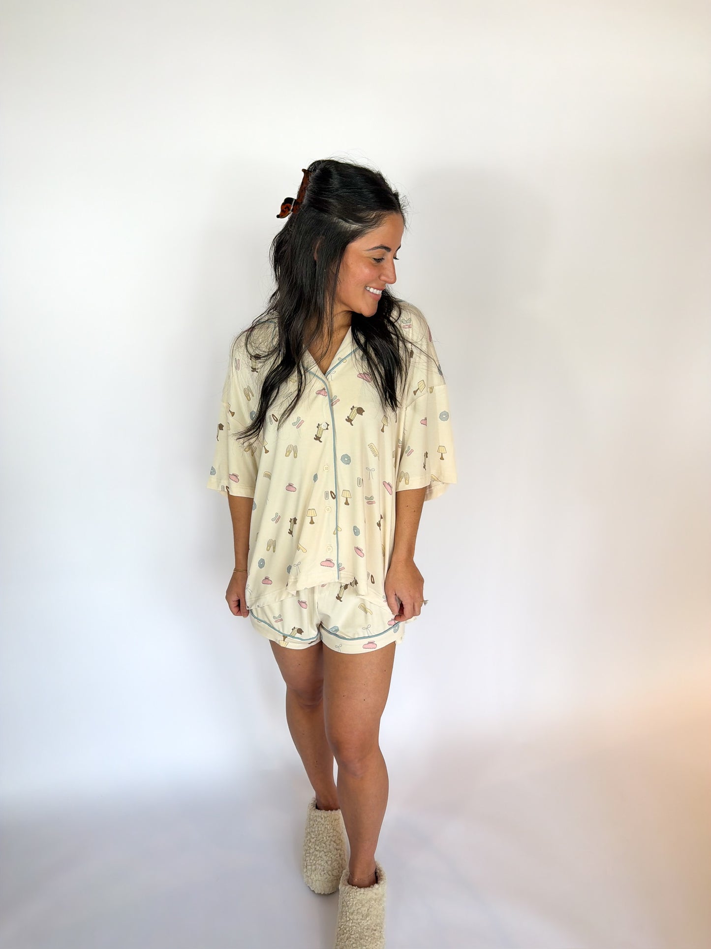 Do Not Disturb PJ Shorts