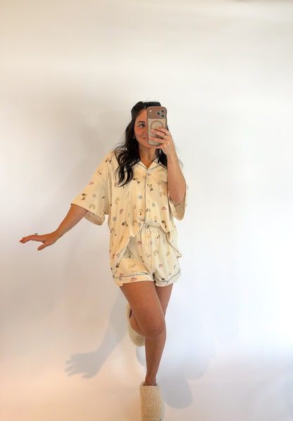 Do Not Disturb PJ Shorts