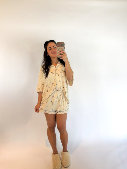 Do Not Disturb PJ Shorts