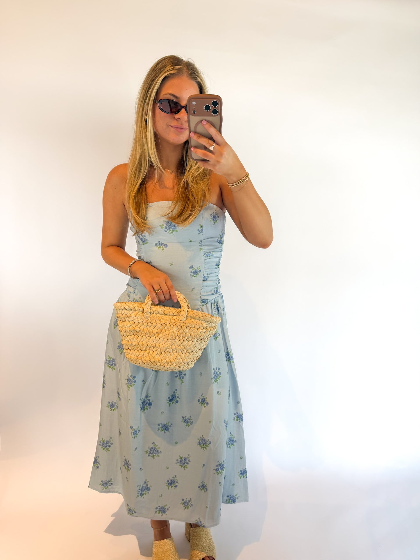 The Great Divide Floral Midi Dress