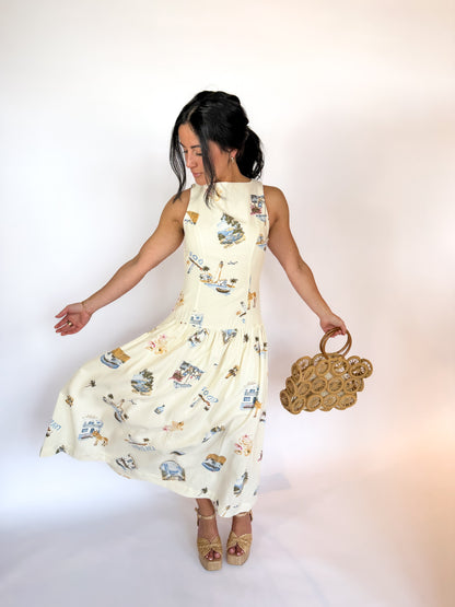 New Release Printed Midi Dress