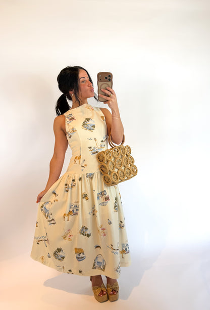 New Release Printed Midi Dress