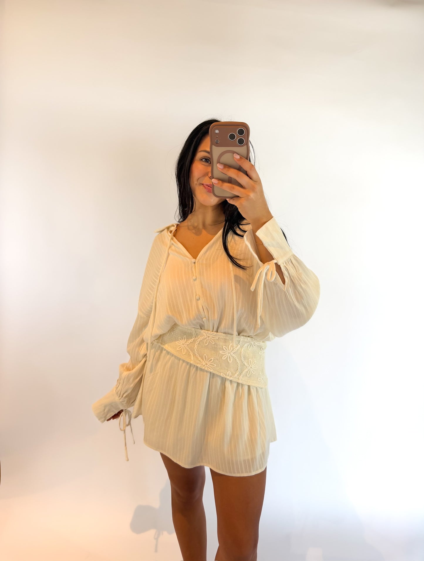 Two Sides Shirt Dress