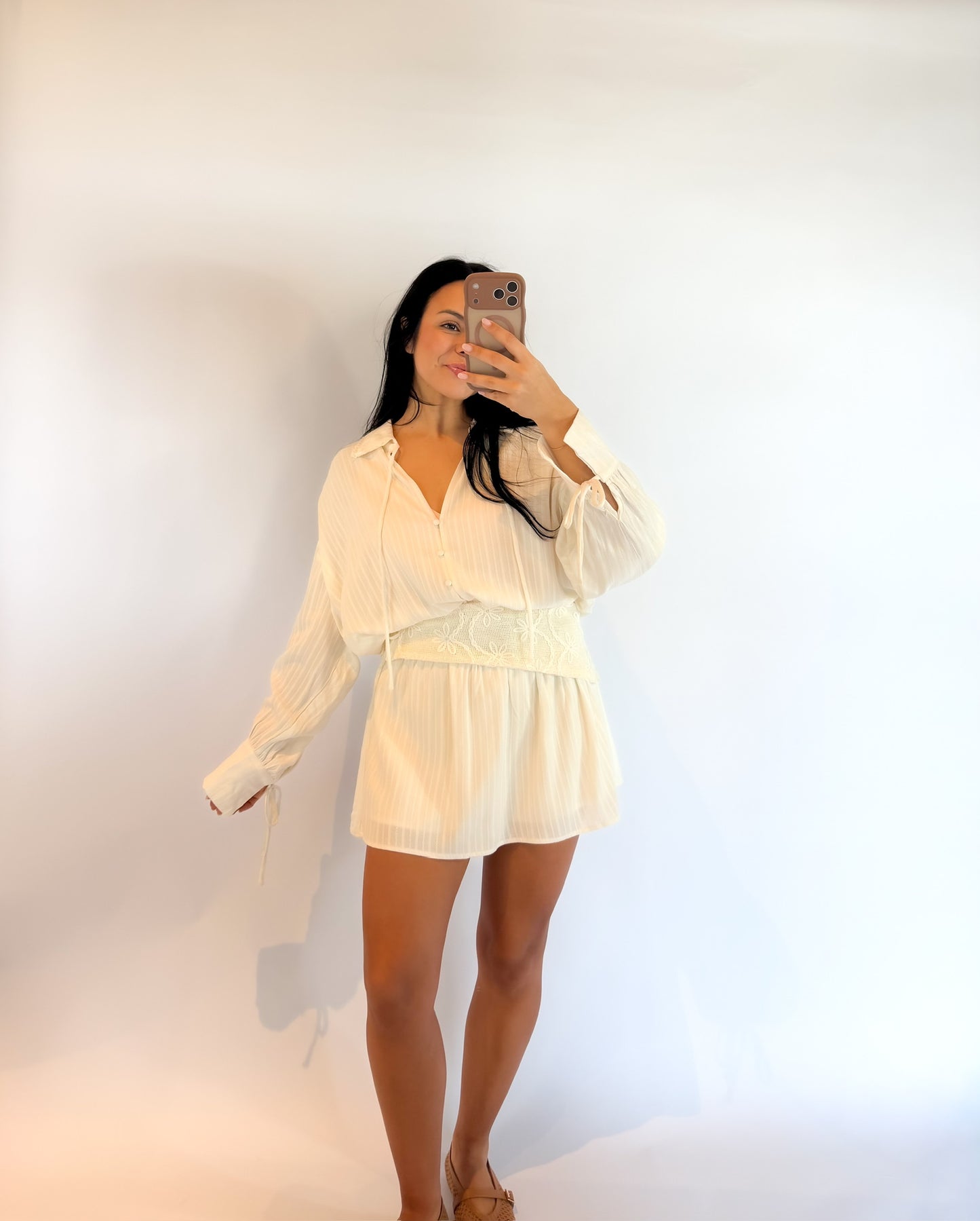 Two Sides Shirt Dress
