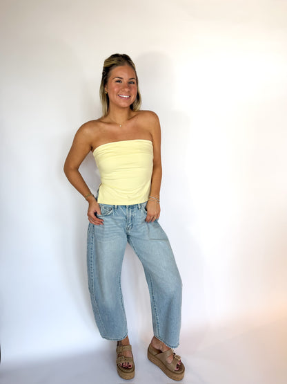 Close To You Strapless Top