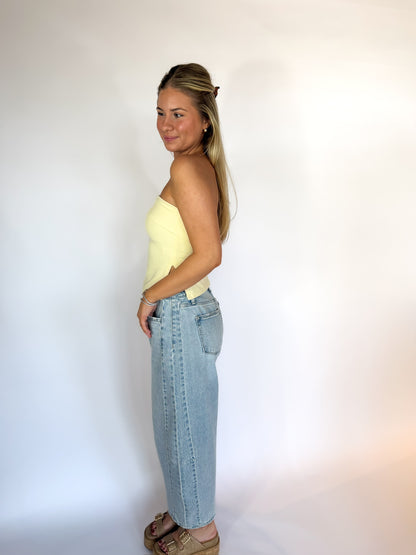 Close To You Strapless Top
