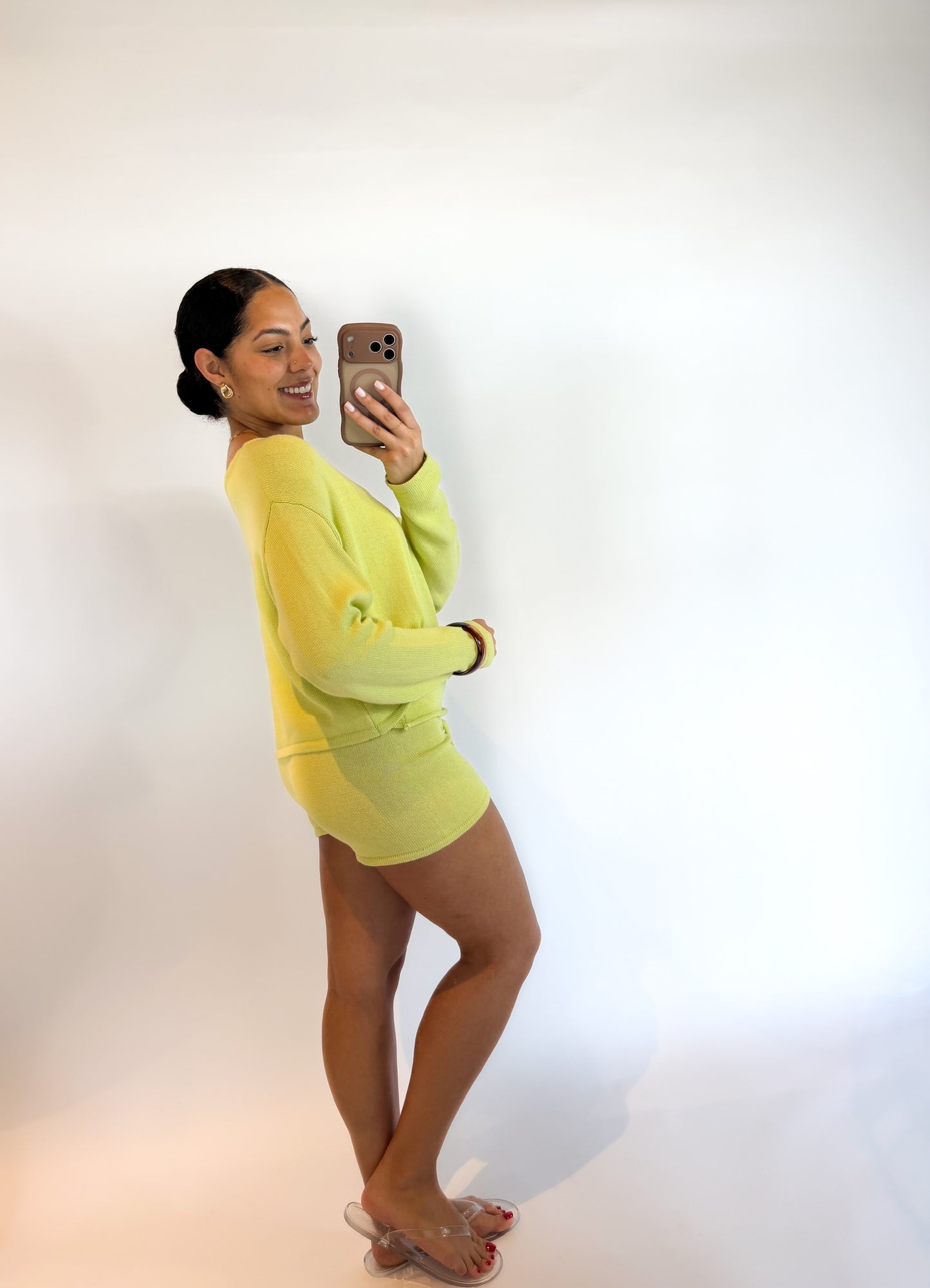 Same Side Foldover Shorts