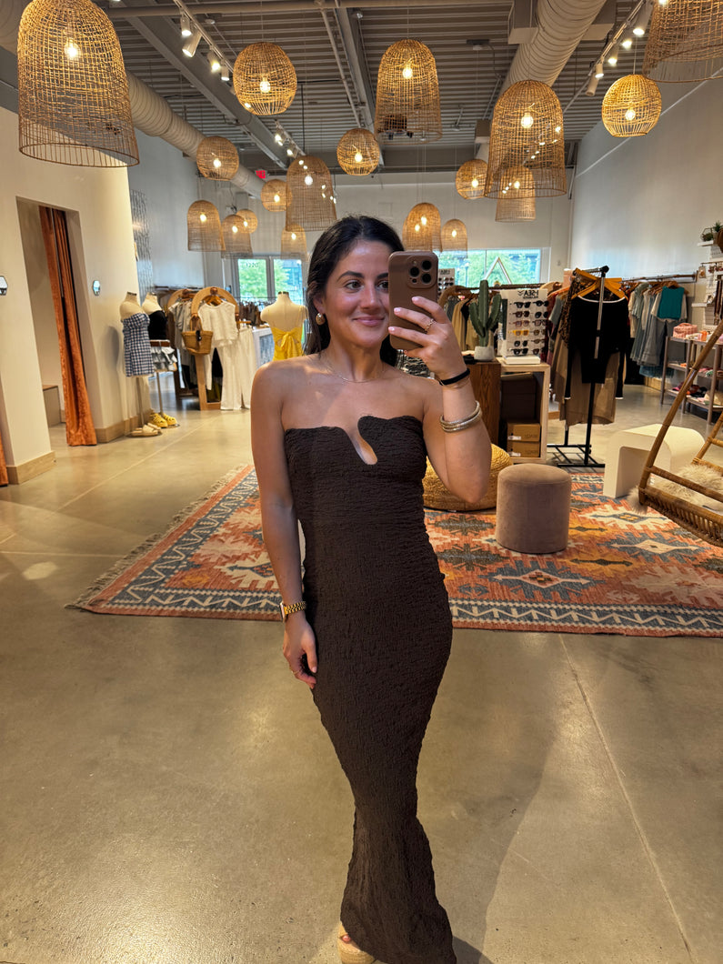 Taylor Strapless Maxi Dress
