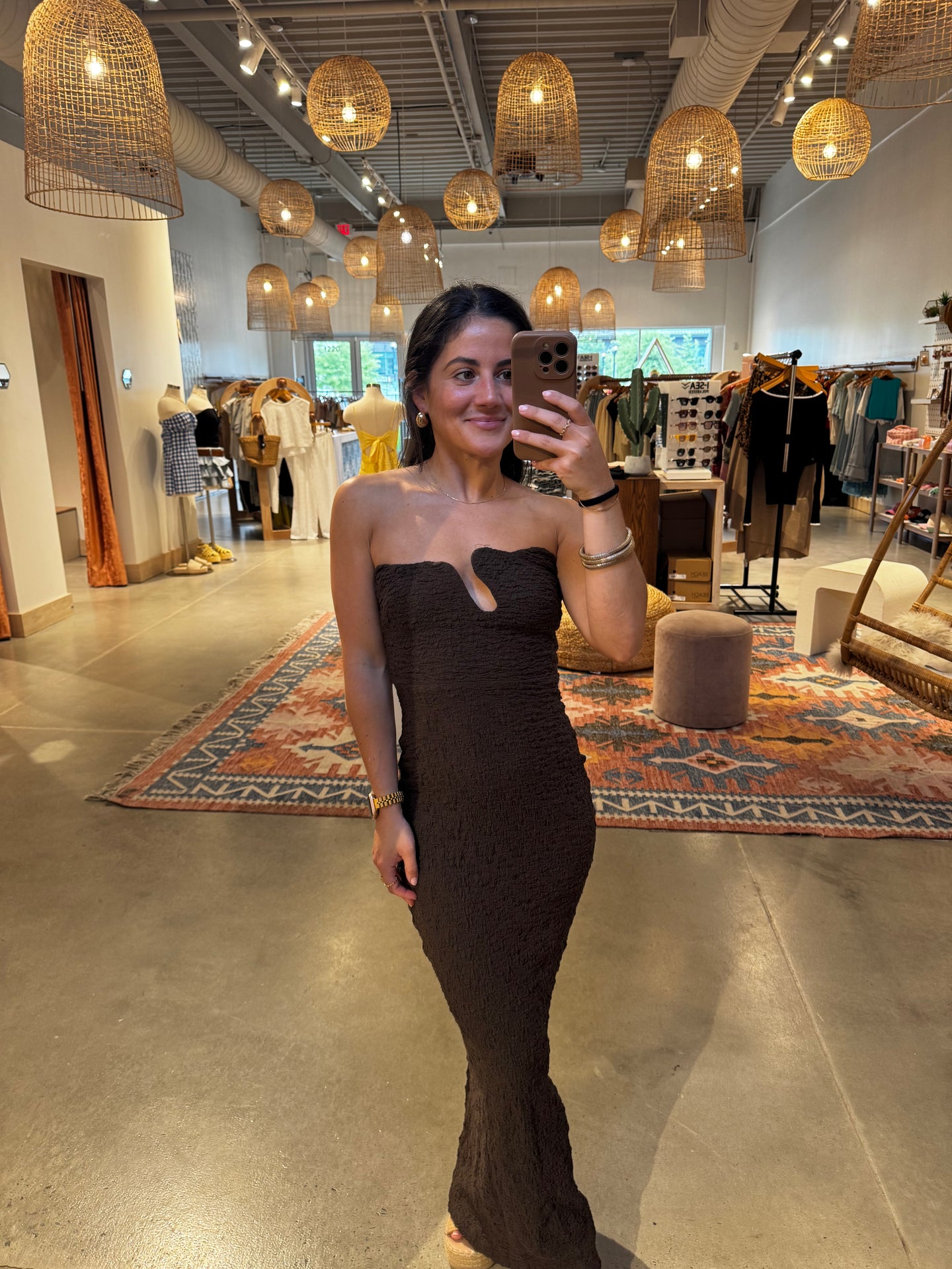 Taylor Strapless Maxi Dress