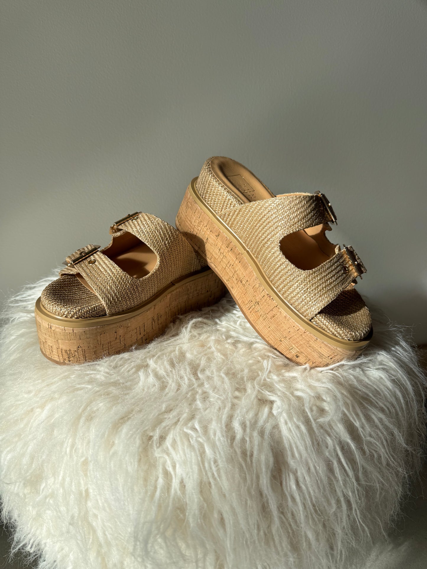 Lucinda Platform Natural Woven