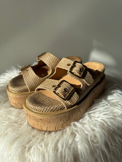 Lucinda Platform Natural Woven