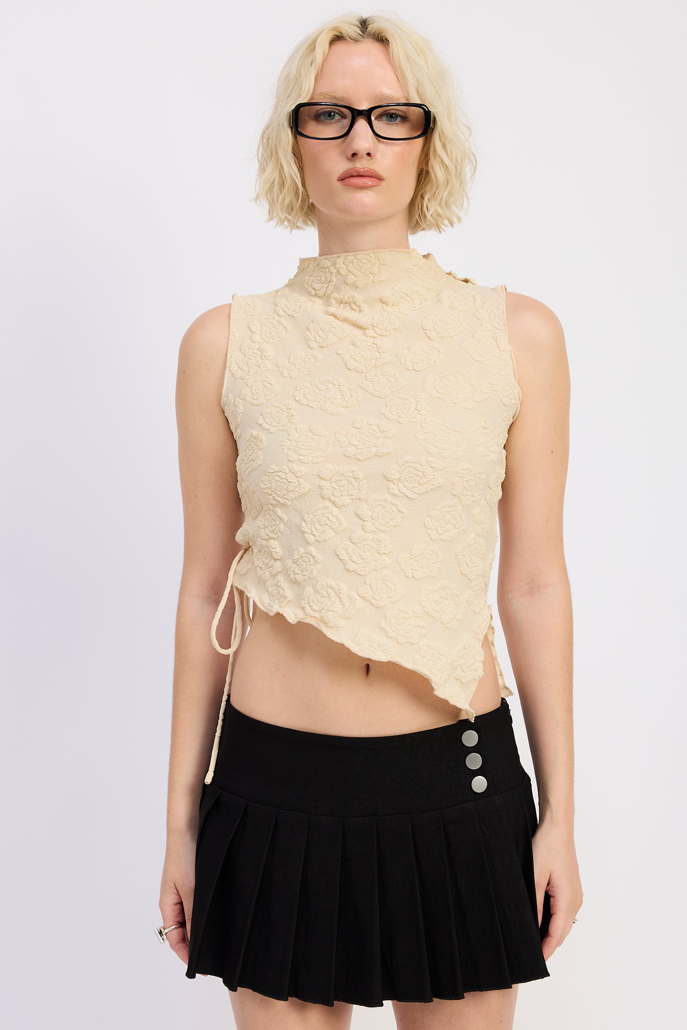 Gracie Mock Neck Top