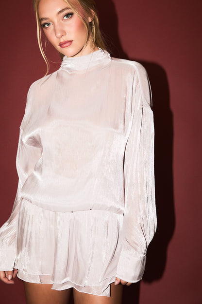 Unlearn You Mock Neck Top