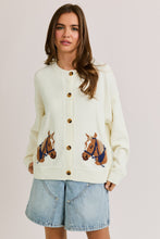 Load image into Gallery viewer, Horsing Around Cardigan