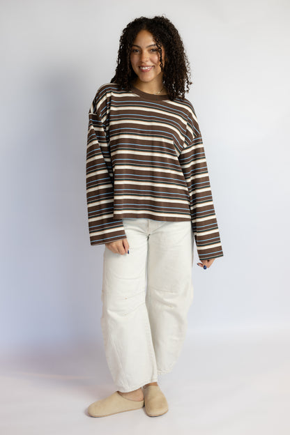 All Good Striped Tee