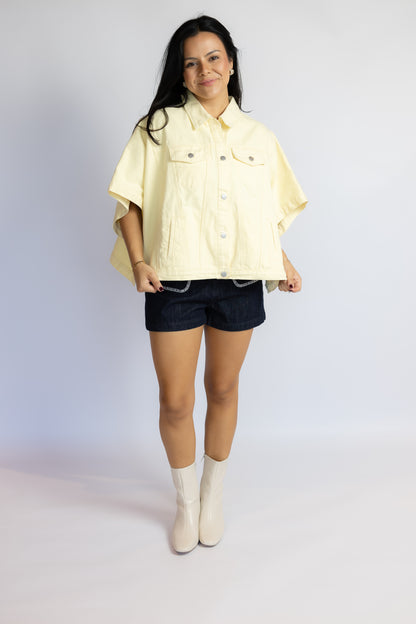 Overtime Twill Cape Jacket