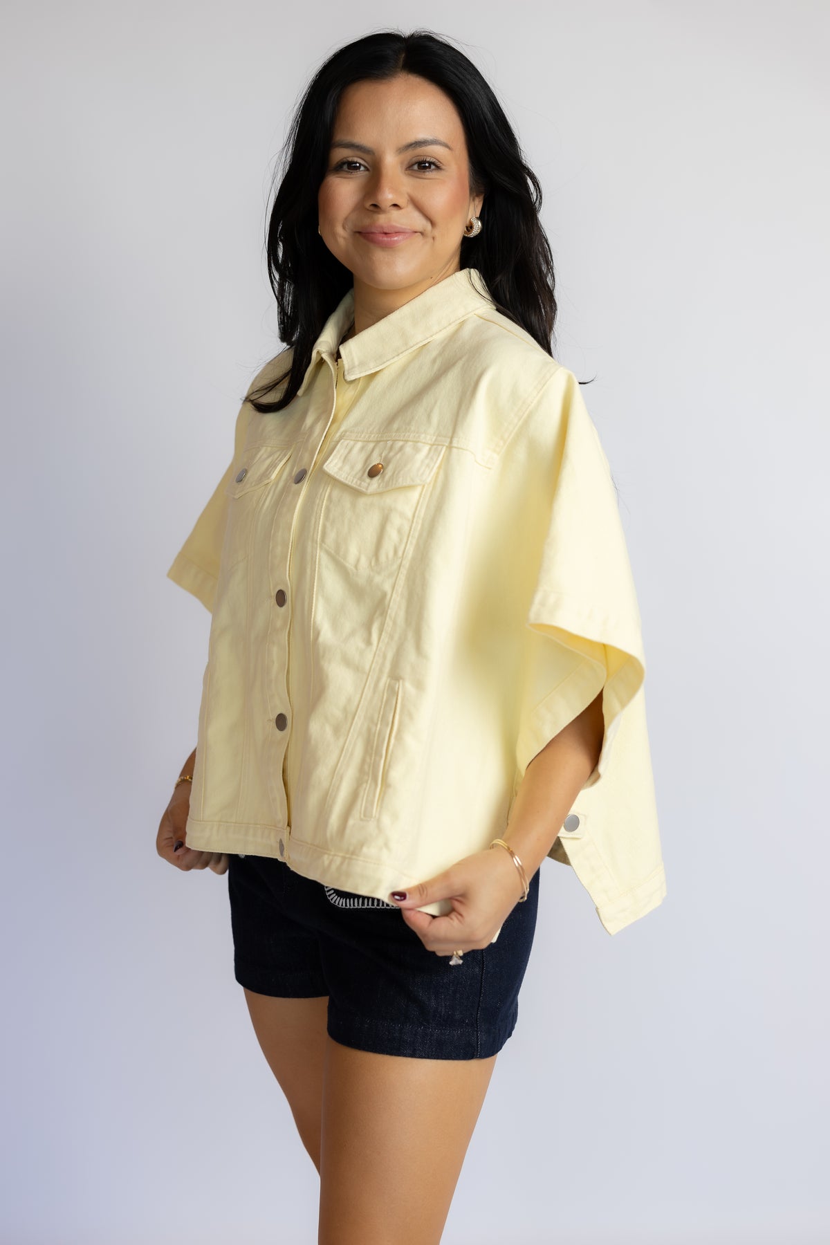 Overtime Twill Cape Jacket