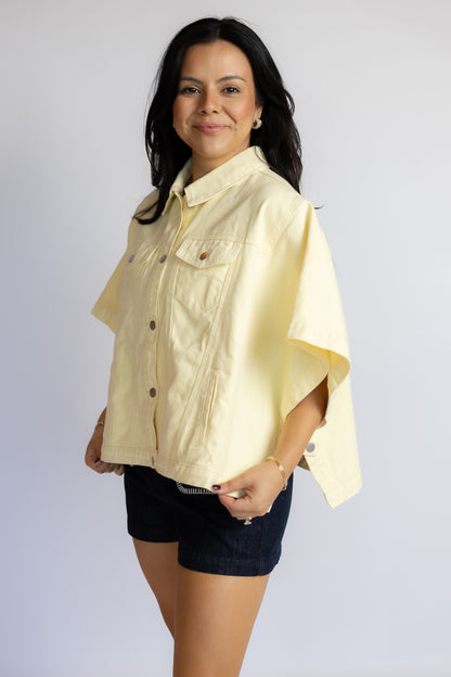 Overtime Twill Cape Jacket